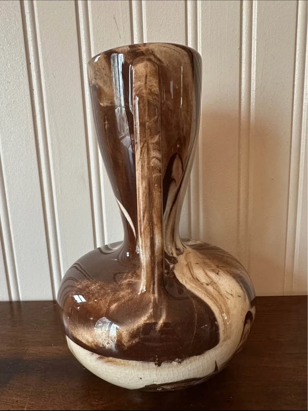Vintage Juanita Ware Swirl Vase.